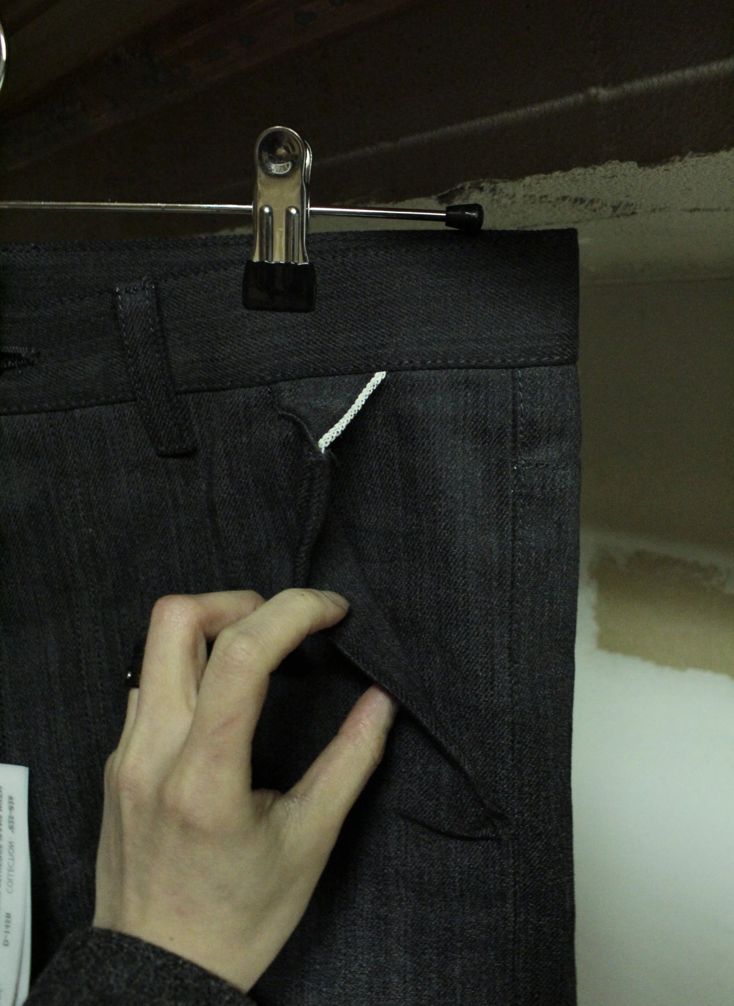 DEEPTI Collection °025-026 'D–145R' Reflective Selvedge Denim