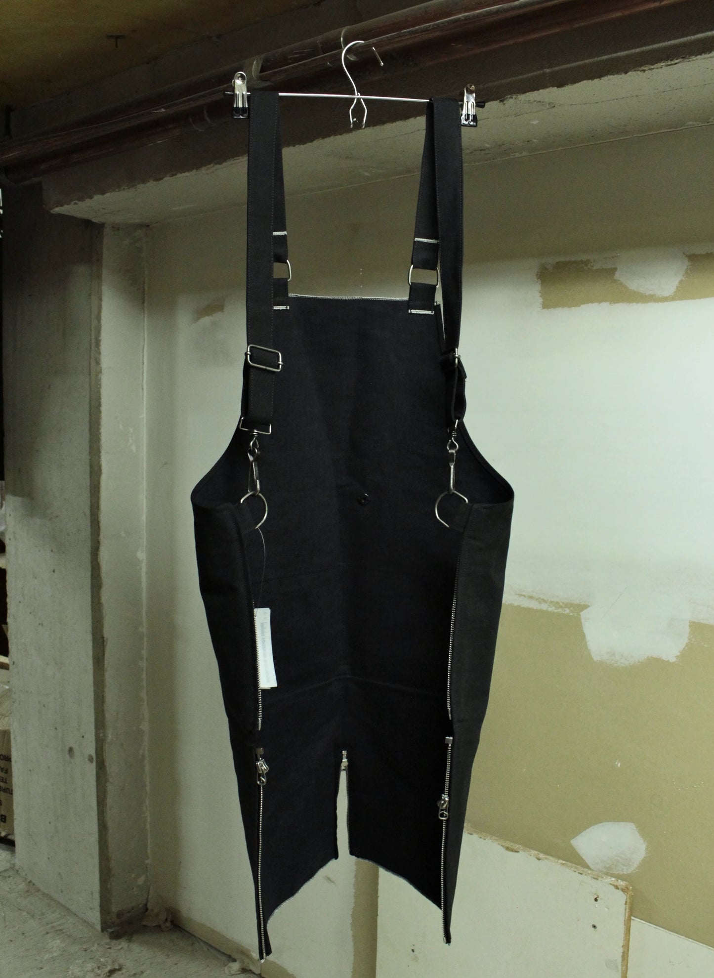 DEEPTI Collection °025-026 'V–154' Reflective Selvedge Denim Apron Vest
