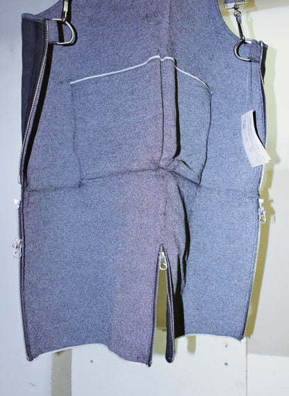 DEEPTI Collection °025-026 'V–154' Reflective Selvedge Denim Apron Vest