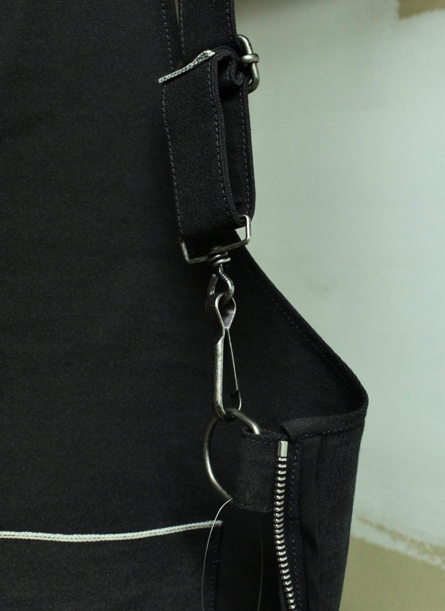 DEEPTI Collection °025-026 'V–154' Reflective Selvedge Denim Apron Vest