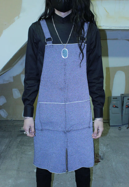 DEEPTI Collection °025-026 'V–154' Reflective Selvedge Denim Apron Vest