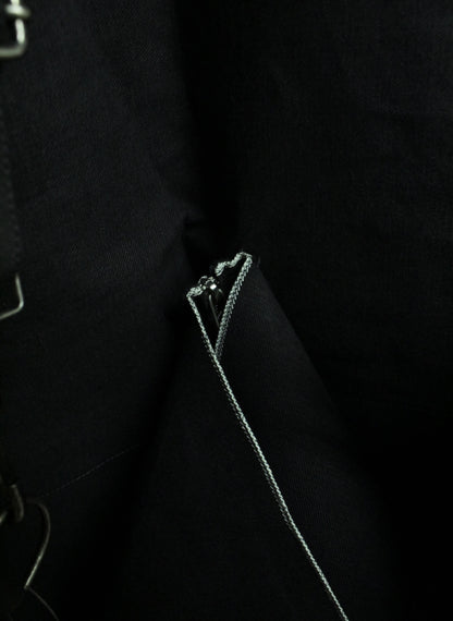 DEEPTI Collection °025-026 'V–154' Reflective Selvedge Denim Apron Vest