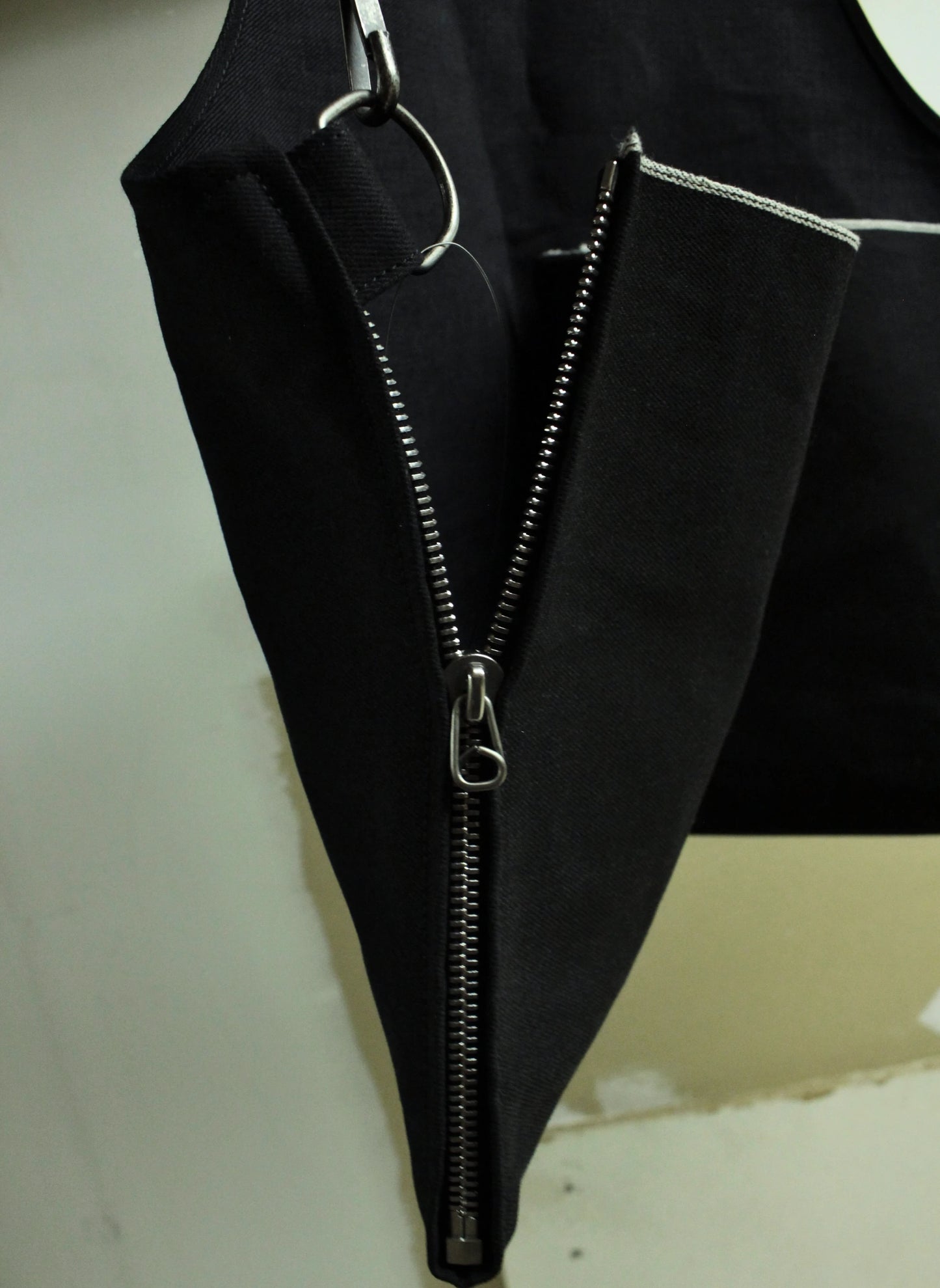 DEEPTI Collection °025-026 'V–154' Reflective Selvedge Denim Apron Vest