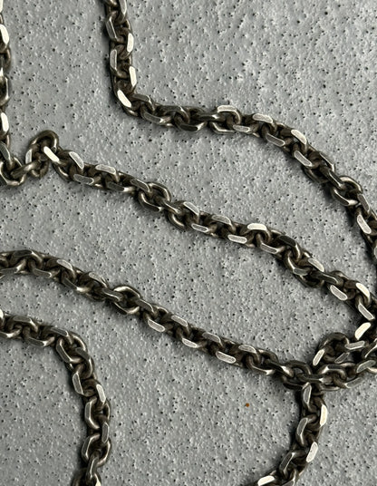 DEEPTI Collection °016-017 'AR–064' Crash Glass Silver Necklace