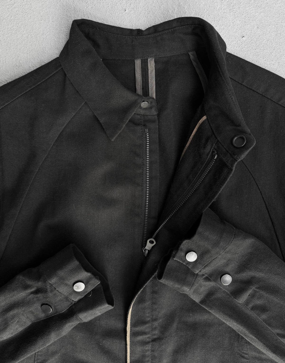 DEVOA Anatomical Selvedge Denim Zip-up Jacket | DRIEW DEVOA Anatomical Selvedge Denim Zip-up Jacket | DRIEW