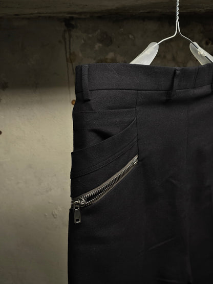 Rick Owens AW21 "GETHSEMANE" Astaires Cropped Security Pocket Pants