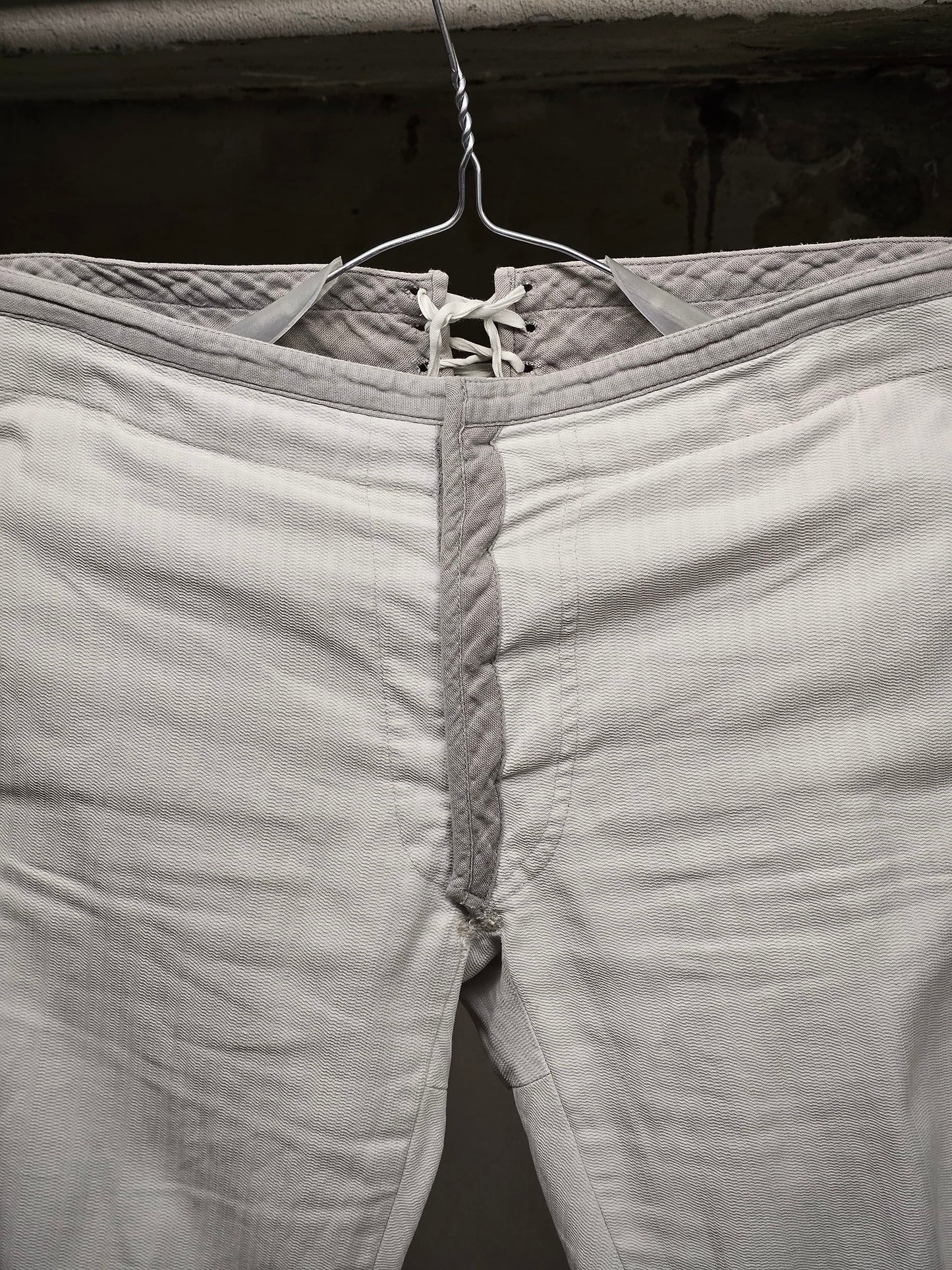 Carol Christian Poell SS02 "Traditional Escape" 'PM/1602MOVE' Corset Back Skinny Trousers