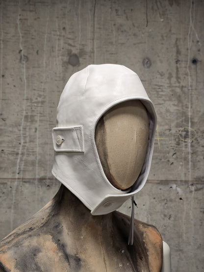 DEEPTI Collection °025-026 'LA–175R RAF-15' Padded One-piece Horse Leather Aviator Hat