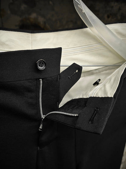 COMME des GARÇONS HOMME PLUS AW23 Four-Legged Wool Trousers