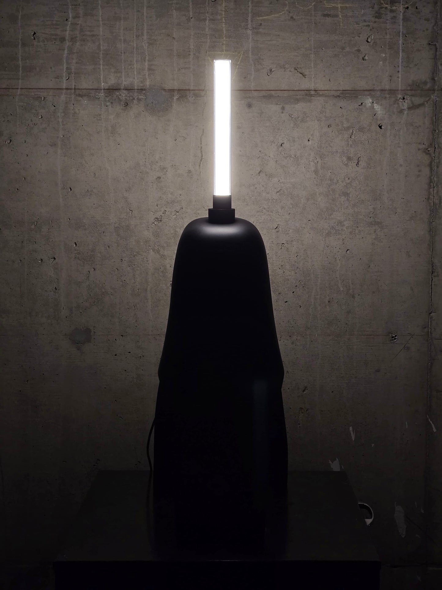 Rick Owens AW22 "STROBE" Black 'HEDJET' Helmet Lamp