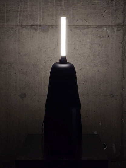 Rick Owens AW22 "STROBE" Black 'HEDJET' Helmet Lamp
