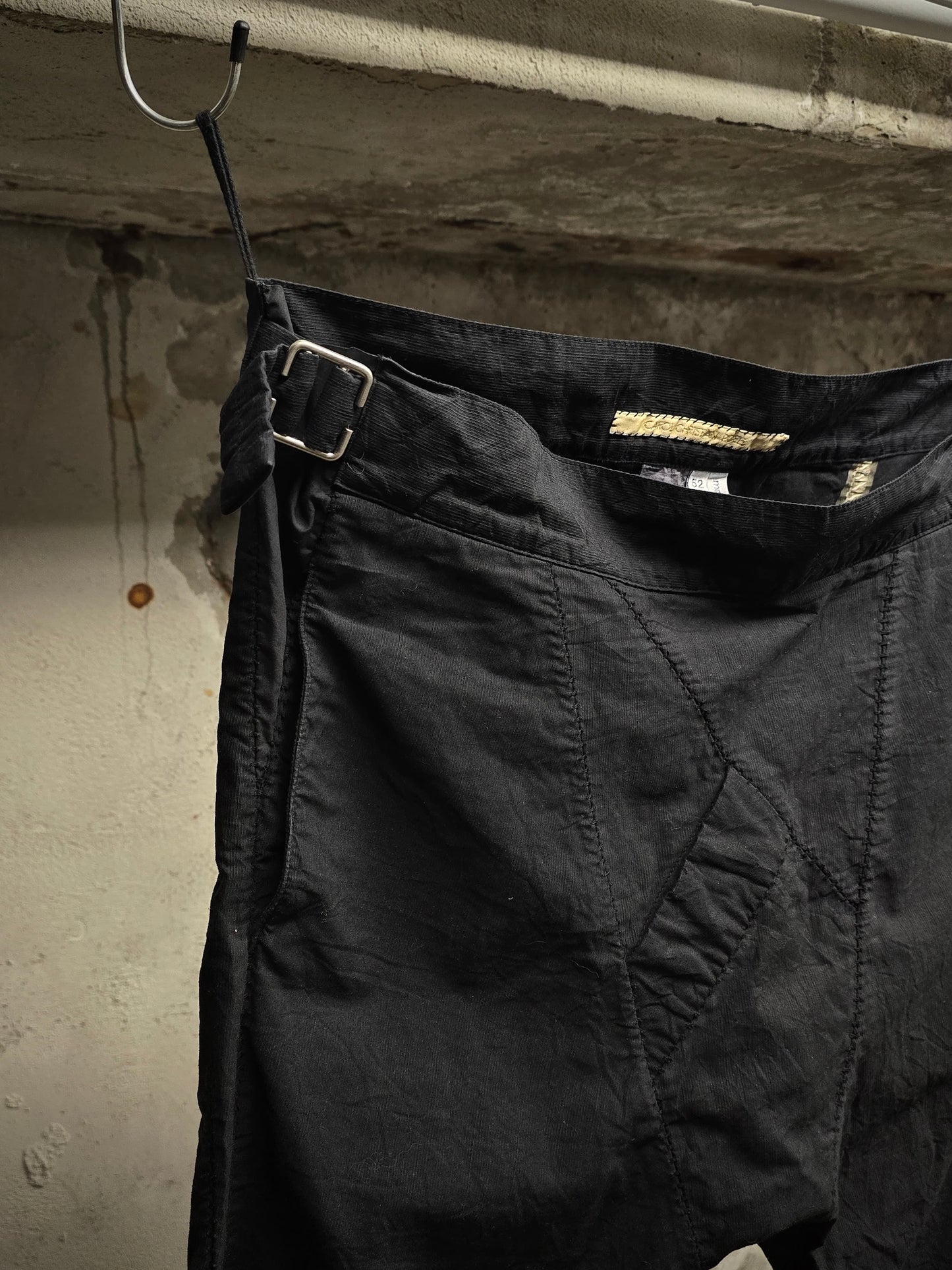 Carol Christian Poell 'PM/2669OD CORD-PTC/10' Object-Dyed Visible Meltlock Long-Johns detail | DRIEW GARMENTS