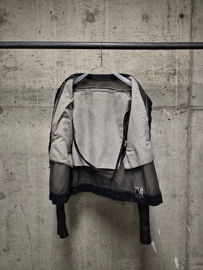 Rick Owens DRKSHDW AW12 "MOUNTAIN" DNA DUST Hybrid Slave Denim Jacket