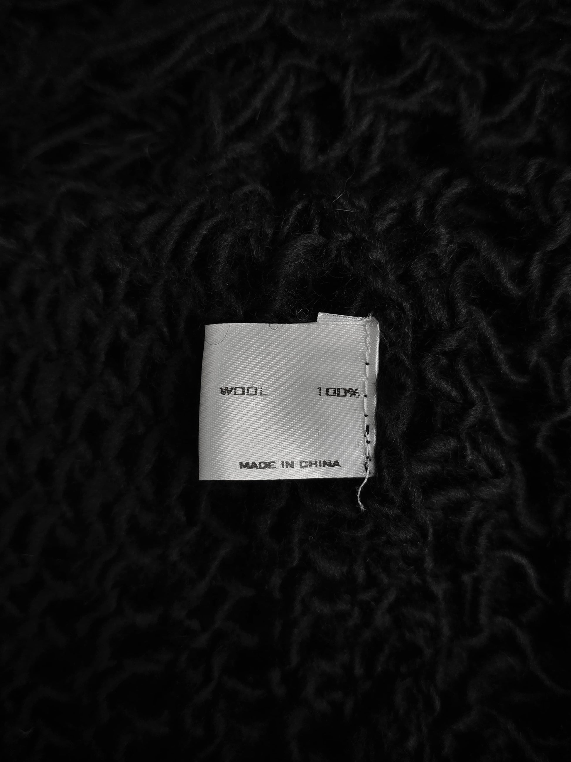 Number (N)ine SS04 "DREAM BABY DREAM" Wool Spider Knit Long-sleeves detail | DRIEW GARMENTS