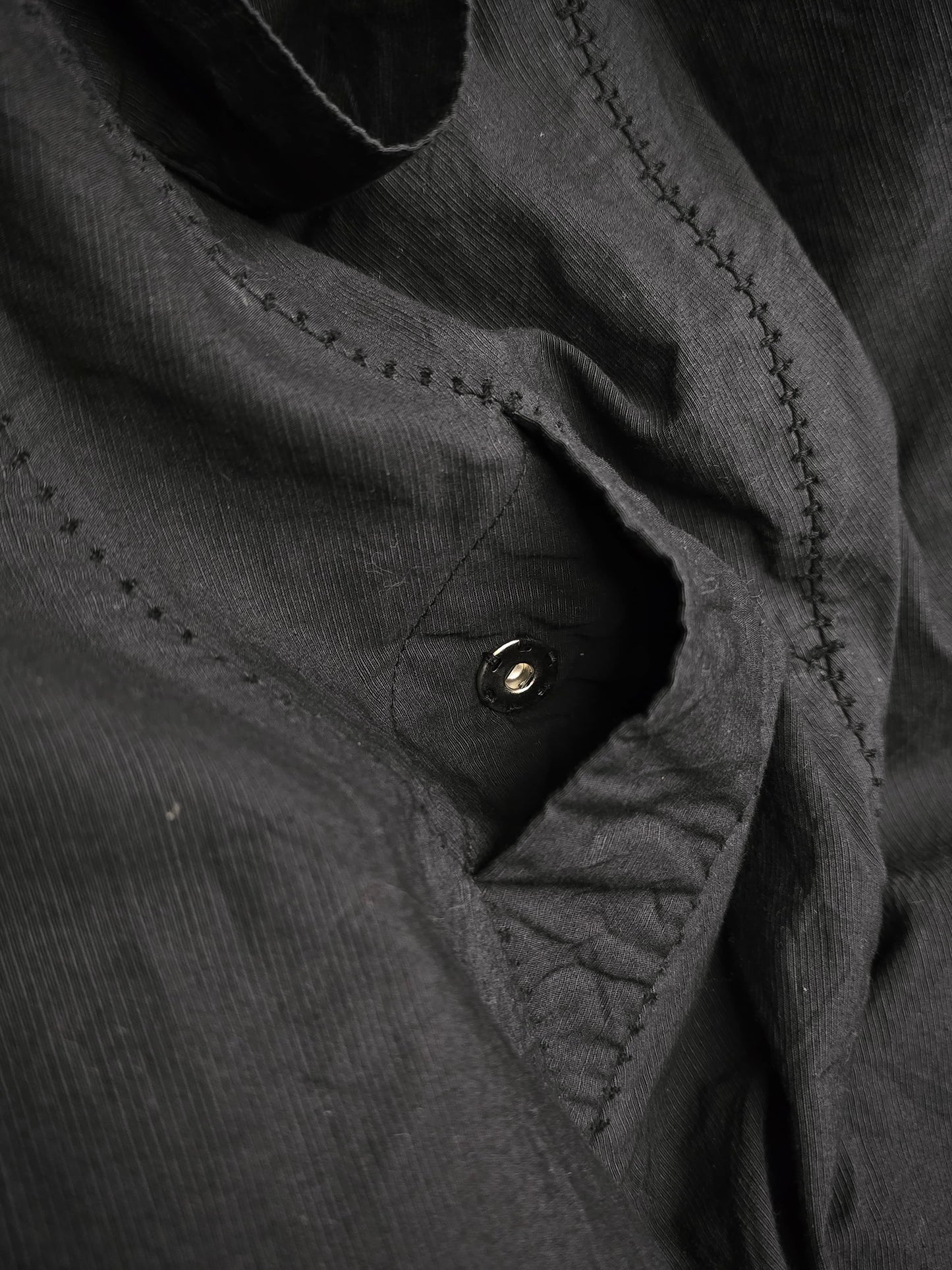 Carol Christian Poell 'PM/2669OD CORD-PTC/10' Object-Dyed Visible Meltlock Long-Johns detail | DRIEW GARMENTS