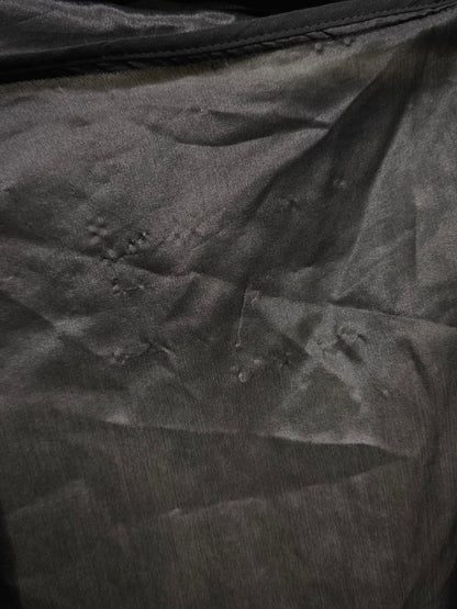 Rick Owens SS24 "LIDO" Silk Bubble Batwing Flight Bomber Jacket