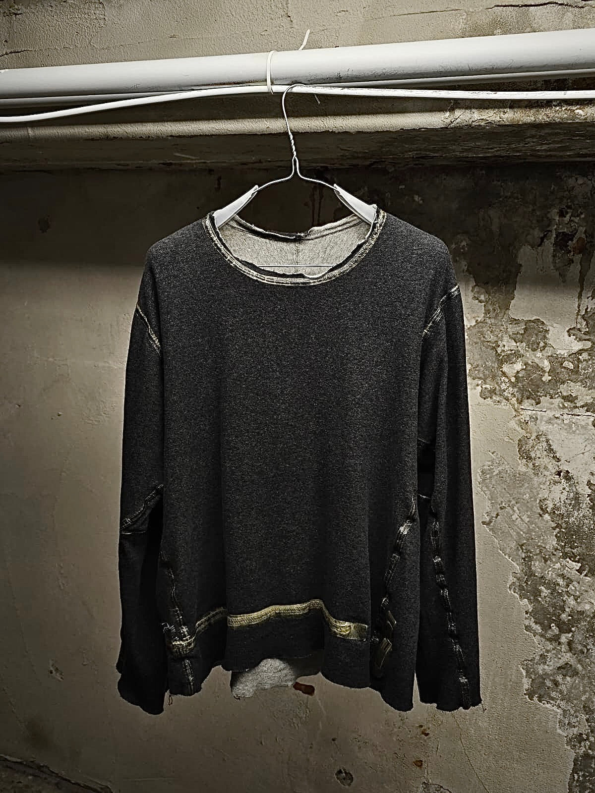 TaichiMurakami Taichi Murakami Coin Taped Seam Reversible U Long-sleeves | Archive Fashion Toronto