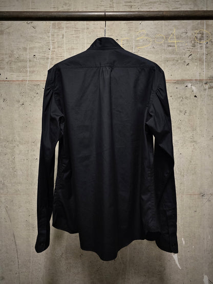 Yohji Yamamoto POUR HOMME AW12 Vertical Chest Pocket Button-Up Shirt