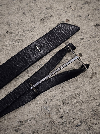 m.a+ 'EY2C GR 3.0' Y-Buckle Medium Cow Leather Belt