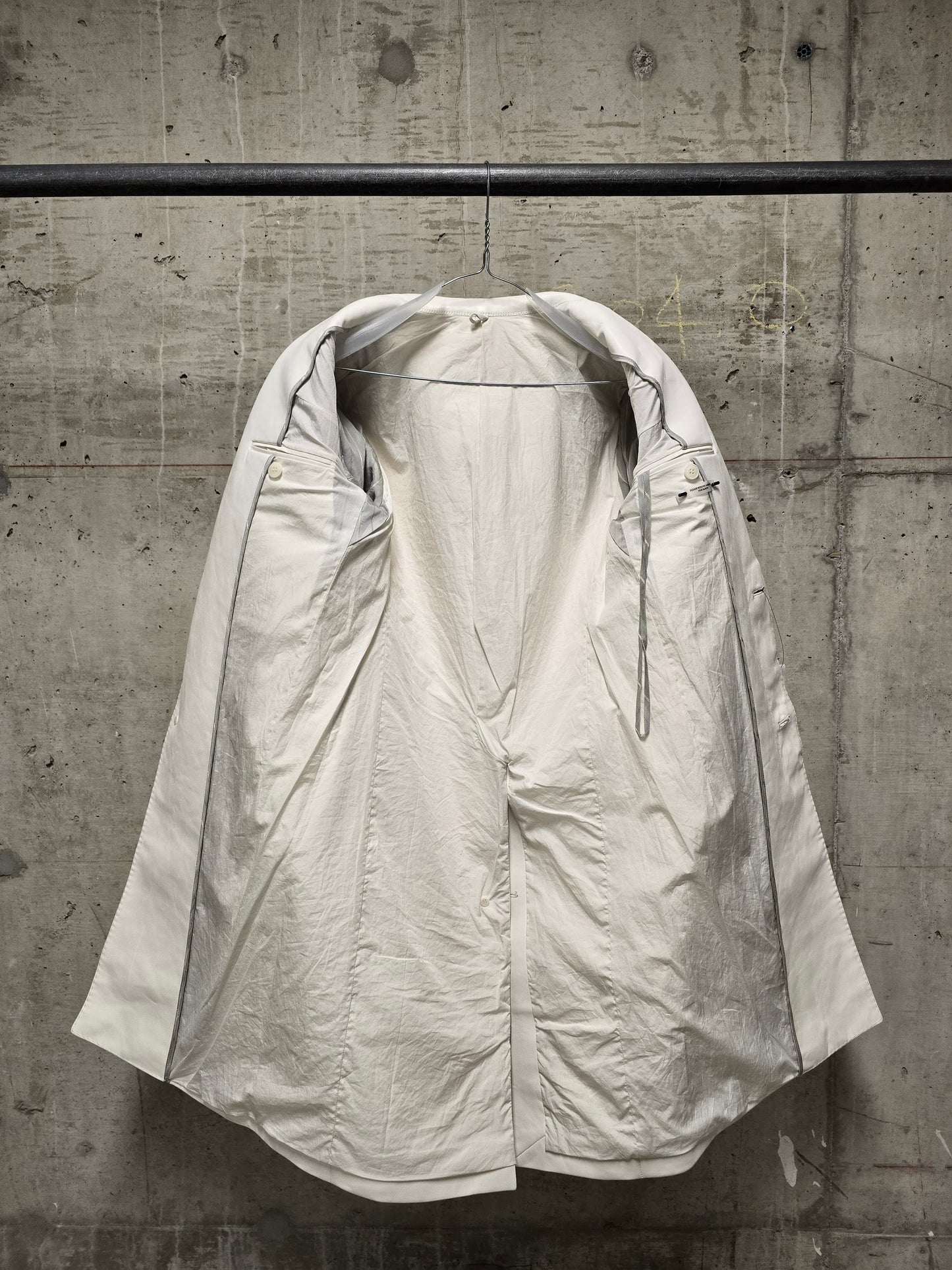 DEEPTI Collection °024-025 Special Order 'LJ-160 RAF-15 Long Leather 2-Button Jacket With Cutaway Detail