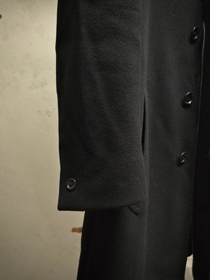Carol Christian Poell AW01-02 "Public Freedom" High Neck Wool Coat detail | DRIEW GARMENTS