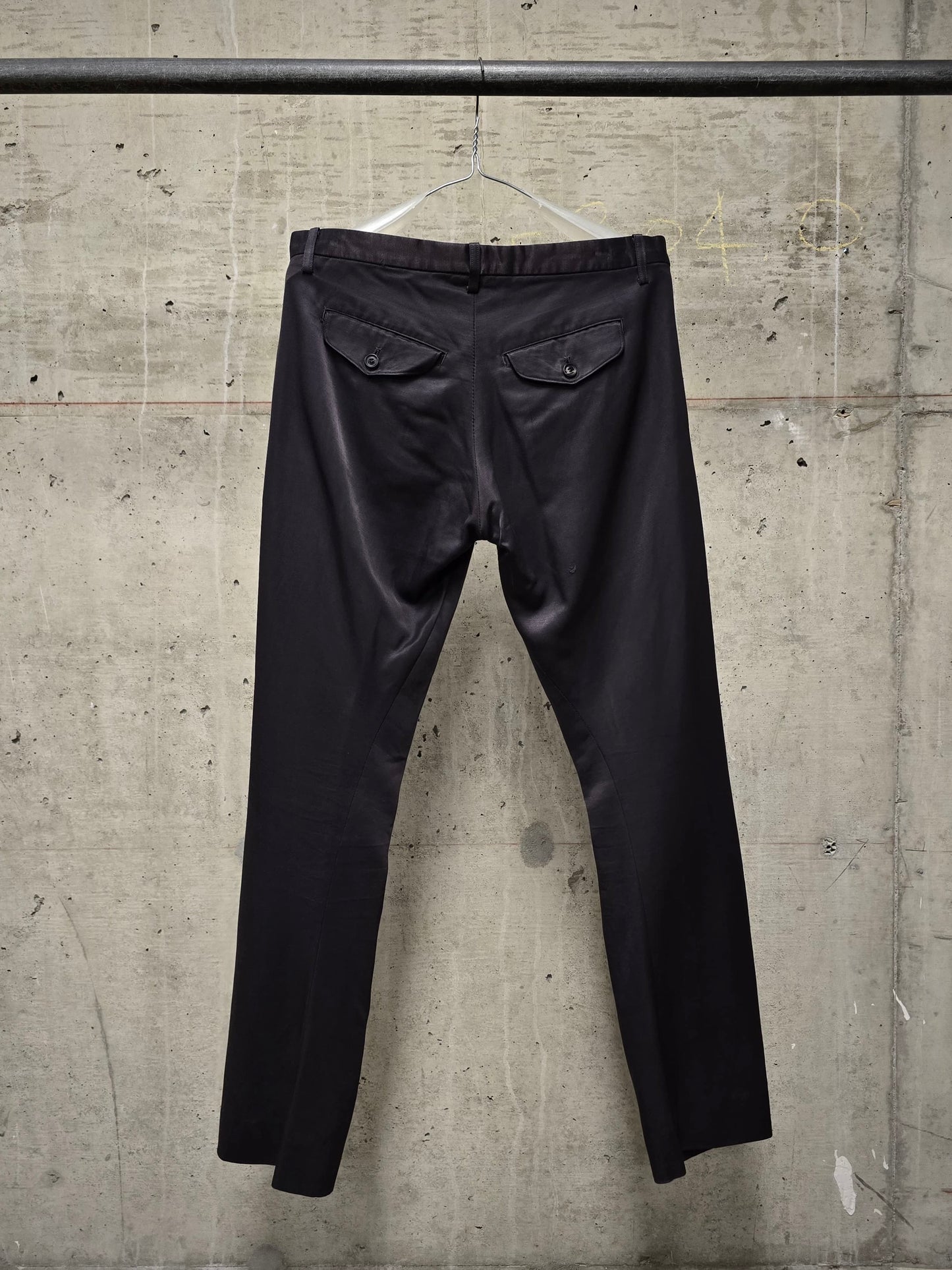 Julius_7 AW09 "CANON_2[protection_ism;]" Cotton Cupro Jersey Pants