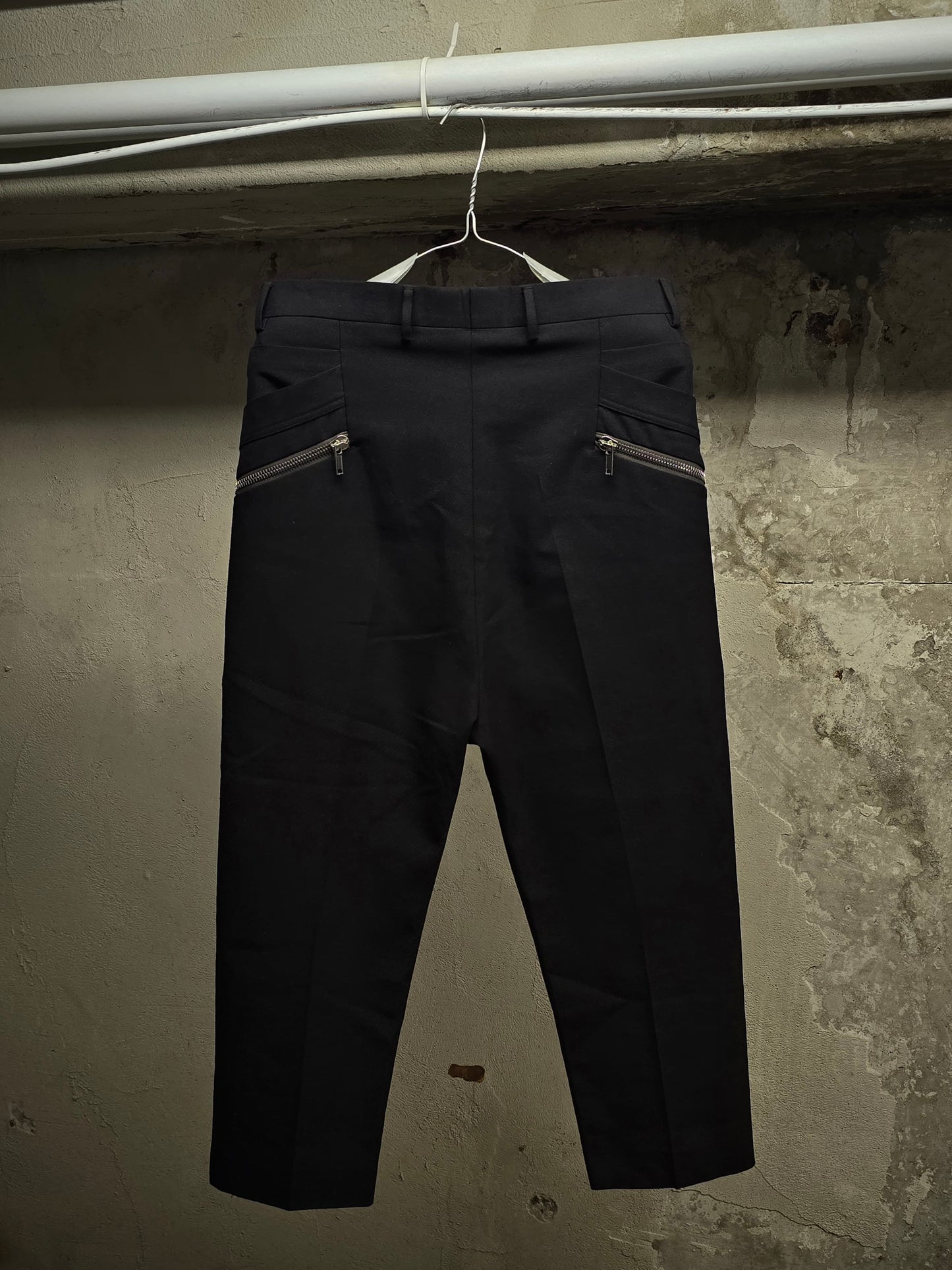 Rick Owens AW21 "GETHSEMANE" Astaires Cropped Security Pocket Pants