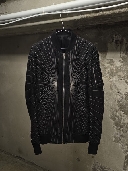Rick Owens SS17 WALRUS Embroidered Bomber Jacket | Archive – DRIEW