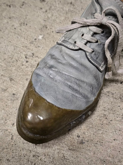 Carol Christian Poell 'AF/0900LR ROOMS-PTC/33' Object-dyed Kangaroo Leather Drip Derbies