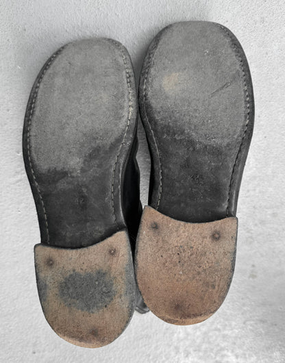 GUIDI 'B986' Horse Leather Short Back Zip Boots