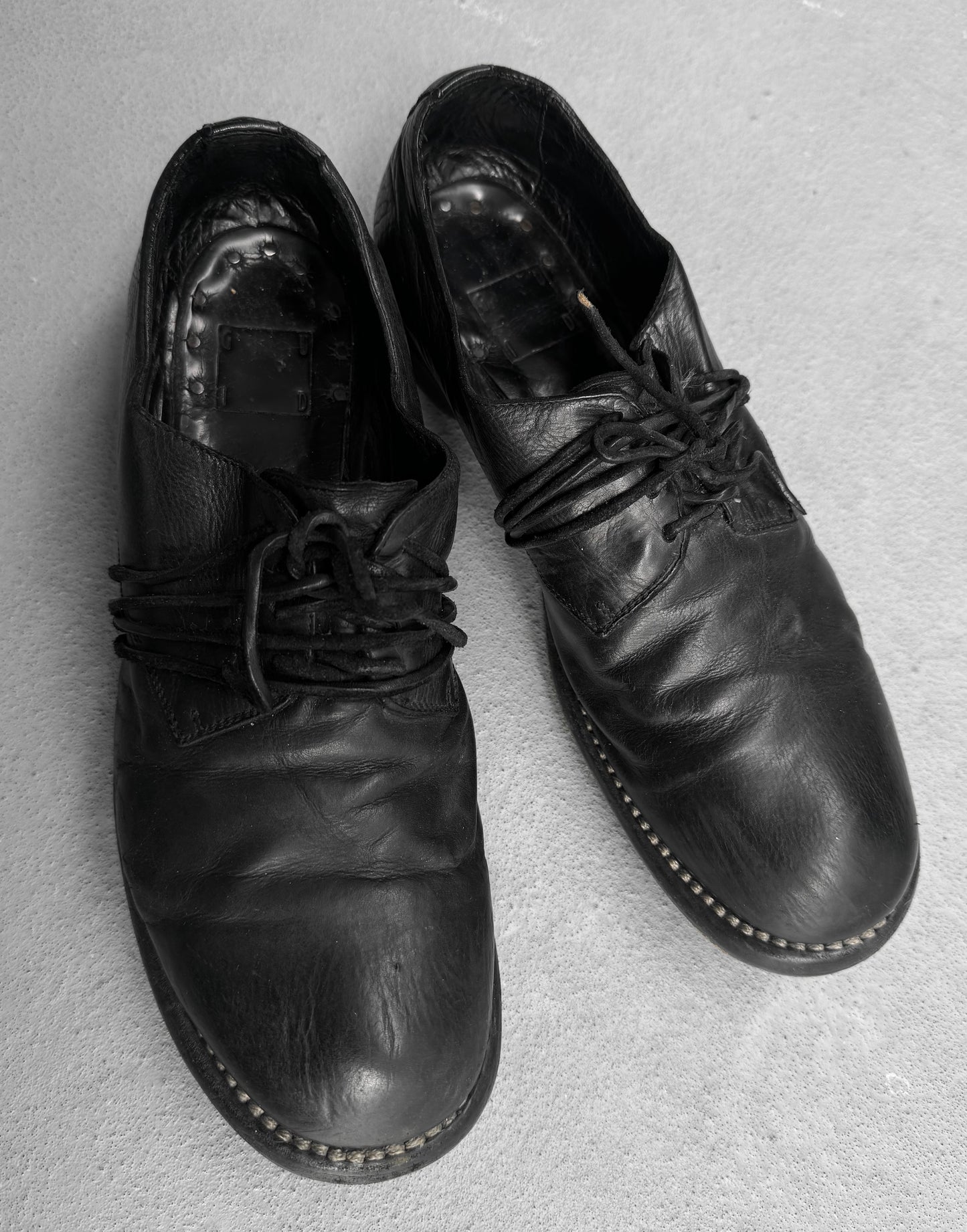 GUIDI '992' Horse Leather Classic Derbies