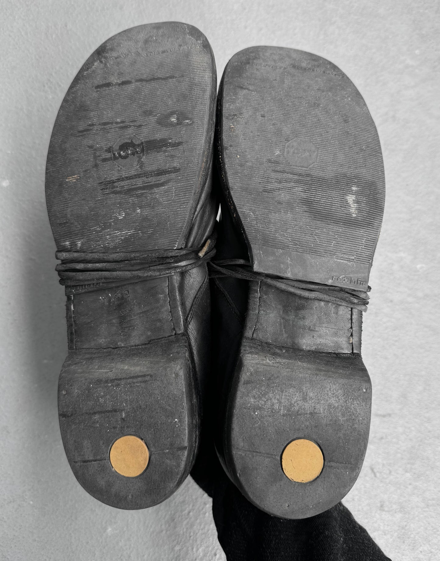 GUIDI '992' Horse Leather Classic Derbies