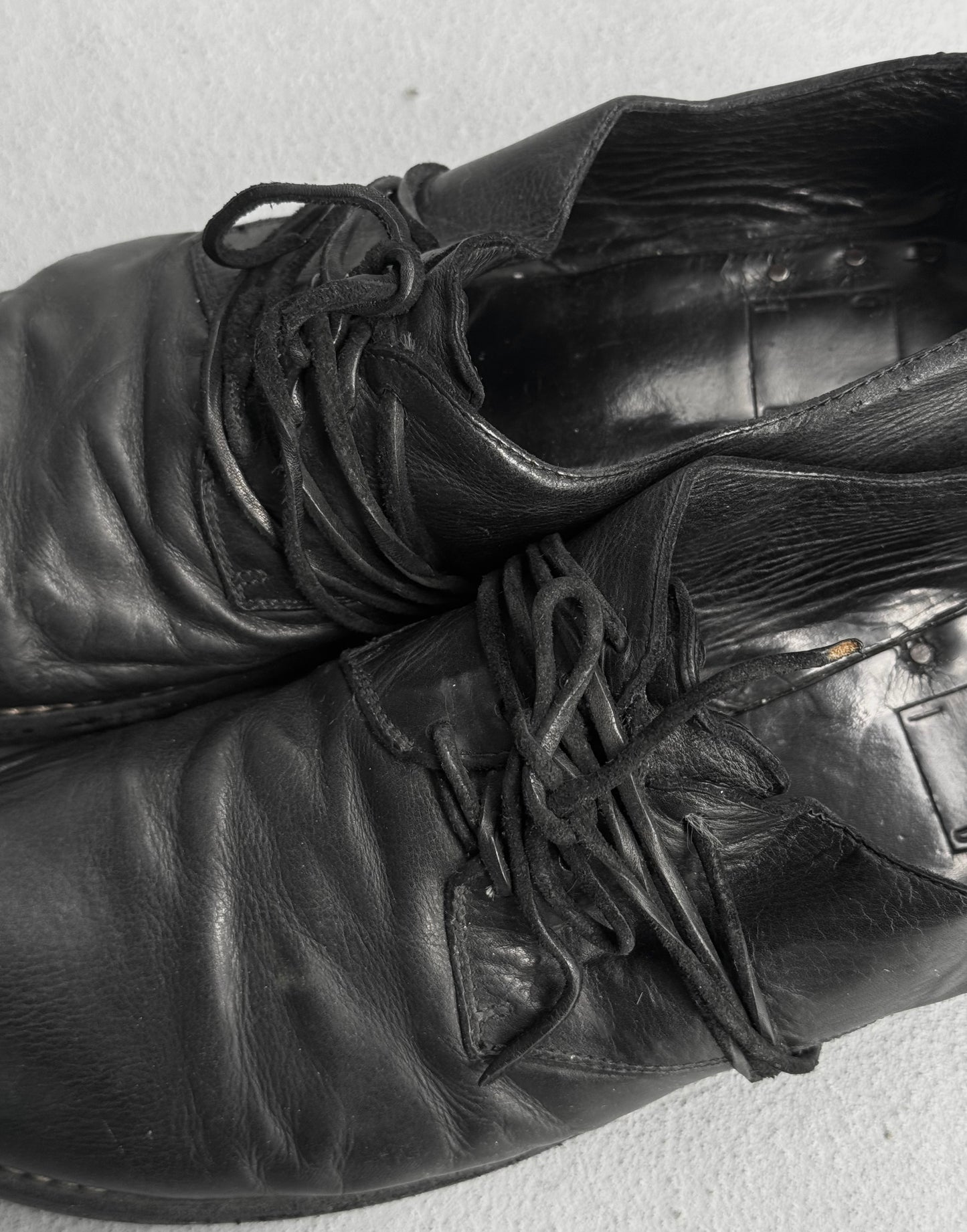 GUIDI '992' Horse Leather Classic Derbies