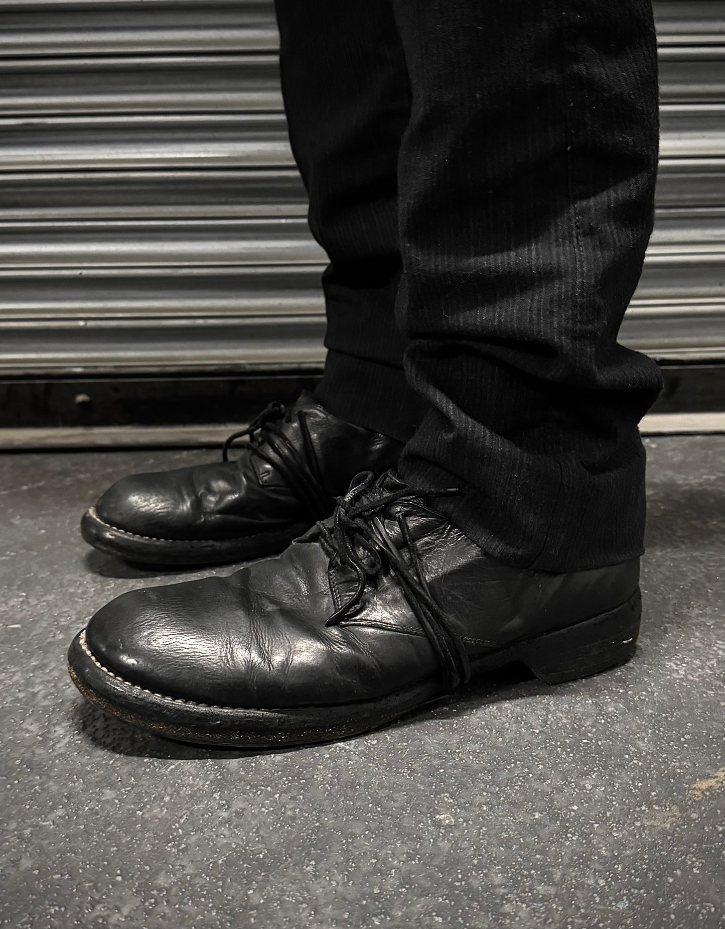 GUIDI '992' Horse Leather Classic Derbies