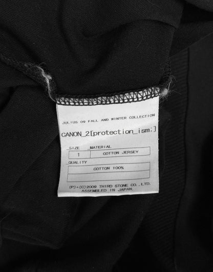 Julius_7 AW09 "CANON_2[protection_ism;]" Double Layer Cotton Jersey Long-sleeves