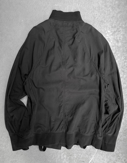 Julius_7 SS18 '"APCLPS;” Asymmetric Raglan Military Strap Track Jacket