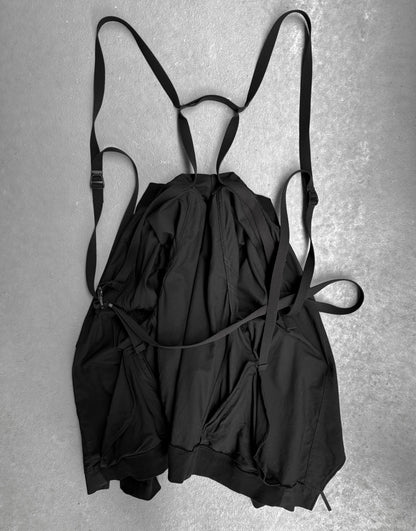 Julius_7 SS18 '"APCLPS;” Asymmetric Raglan Military Strap Track Jacket