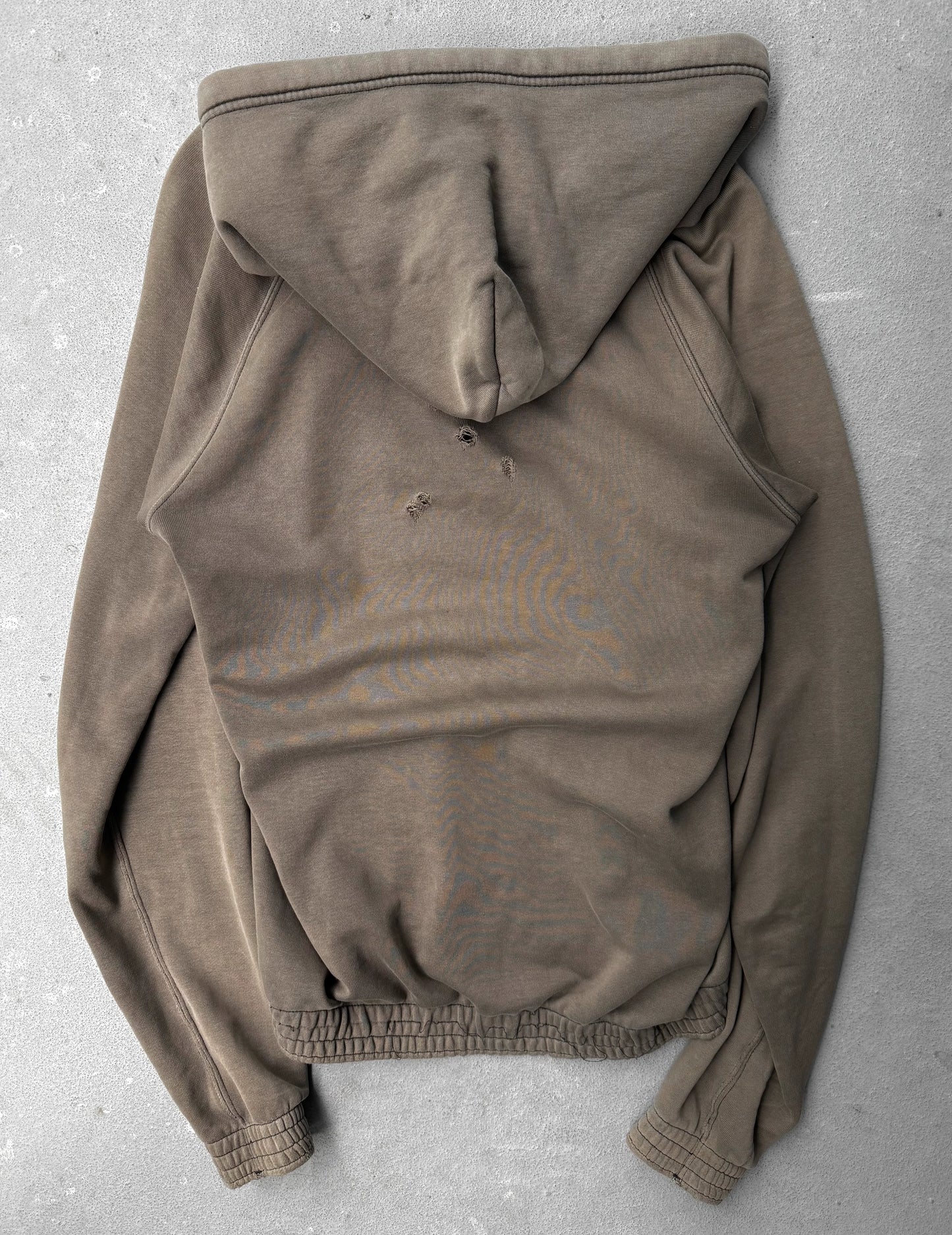 Number (N)ine SS01 “Time Migration” Bull*t Holes ‘Schools of Visual Comedy’ Skull Hoodie