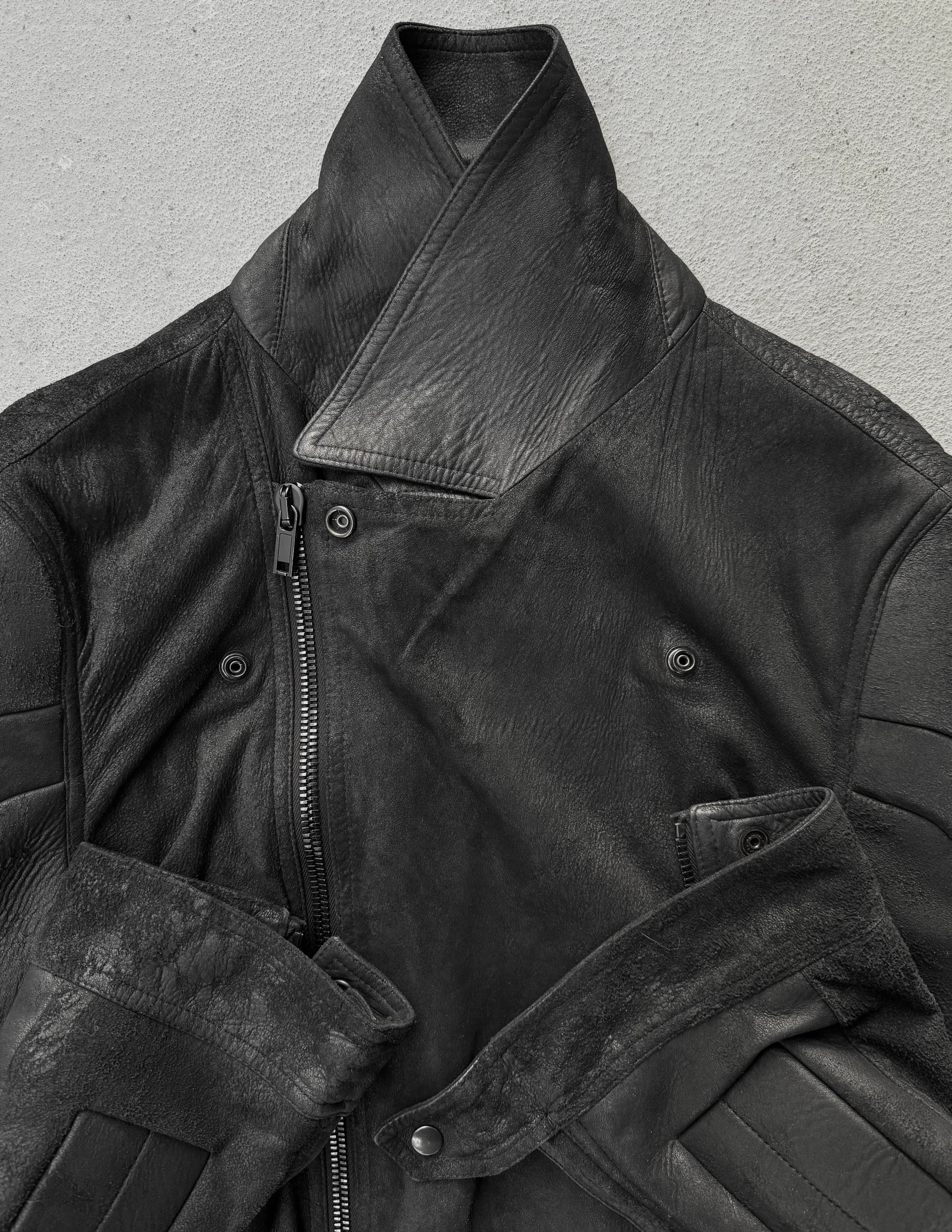 Rick Owens SS21 “PHLEGETHON” Blistered Lamb Leather Performa