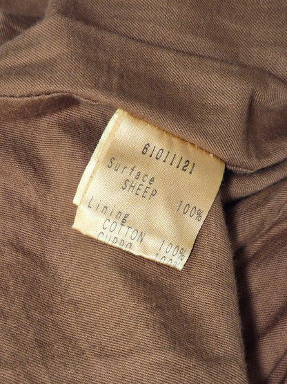 MiharaYasuhiro AW02 Over-dyed Distressed Sheepskin Leather Jacket