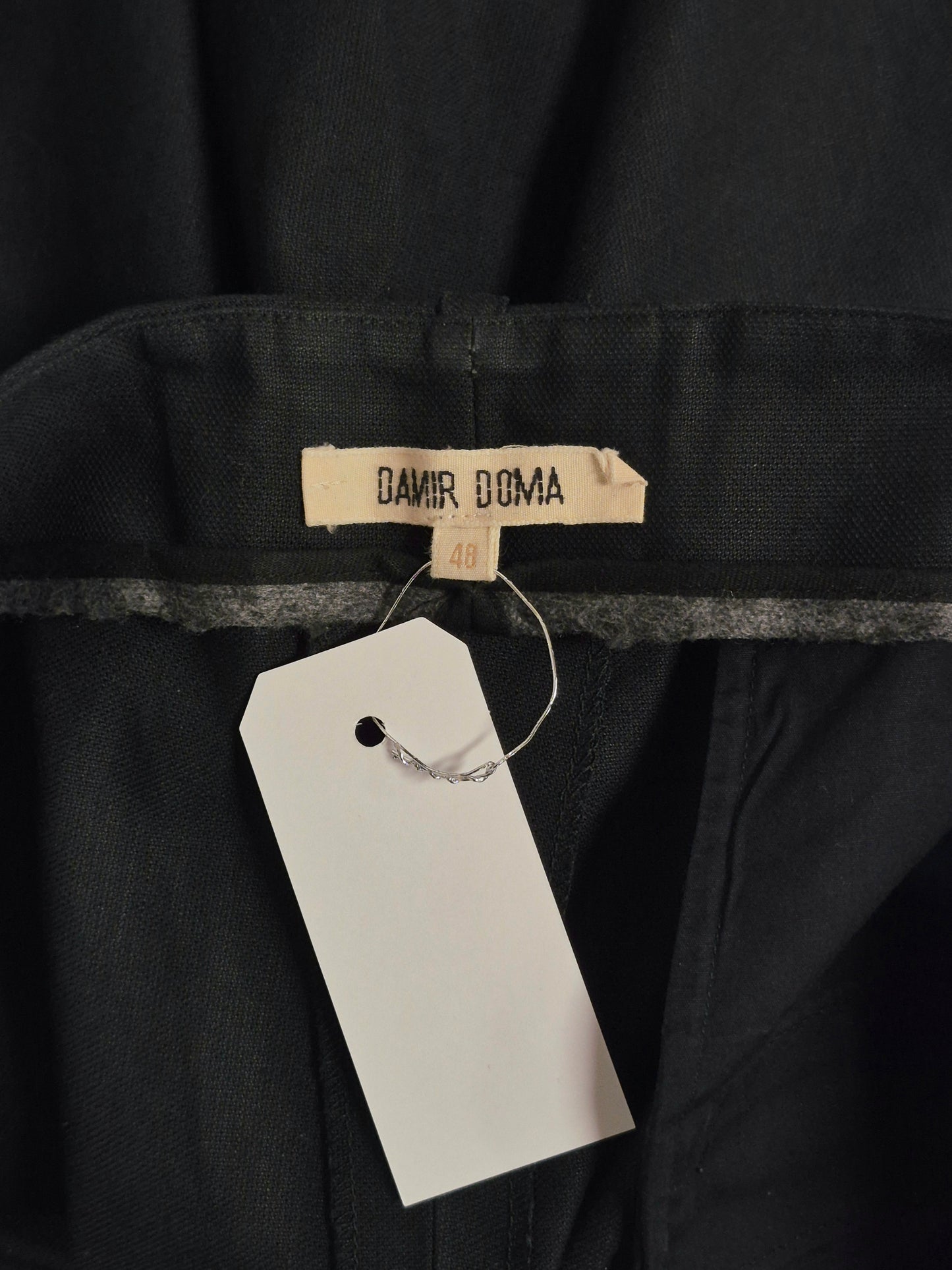 DAMIR DOMA SS09 Double Pleated Drop-crotch Shorts