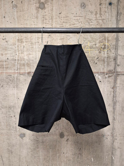 DAMIR DOMA SS09 Double Pleated Drop-crotch Shorts