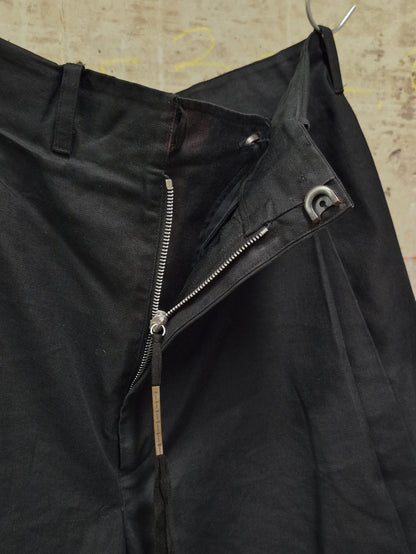 DAMIR DOMA SS09 Double Pleated Drop-crotch Shorts