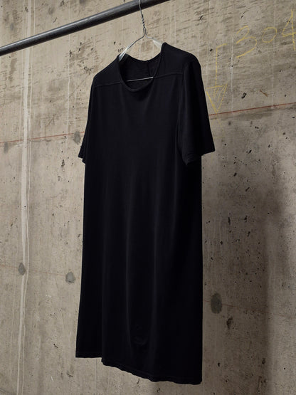 Rick Owens DRKSHDW Early 00s Black Longline Level T-Shirt