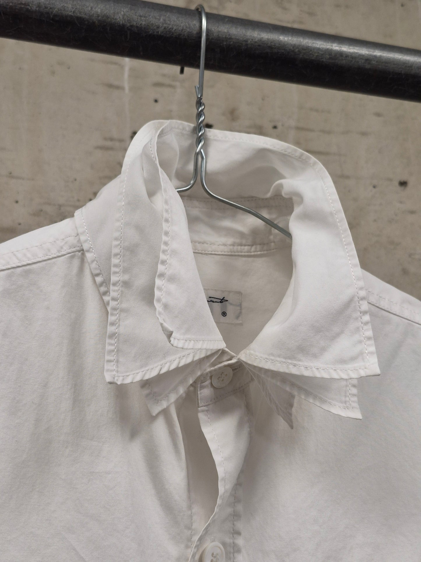Yohji Yamamoto POUR HOMME AW18 Triple Collar Button-up Shirt