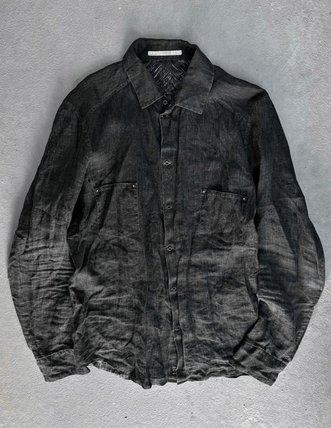 Taichi Murakami SS15 Anatomical Indigo Denim Shirt | Size S – DRIEW
