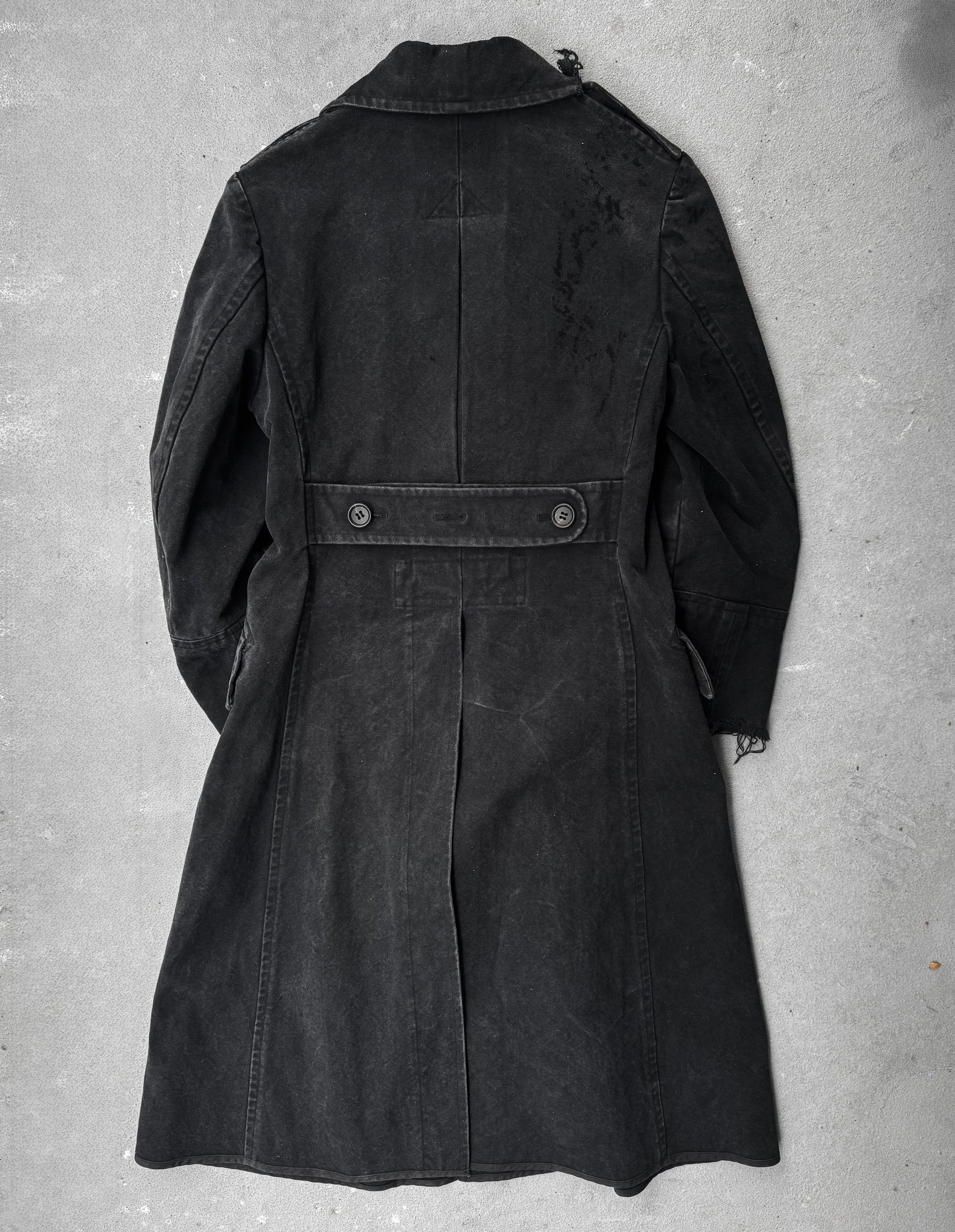 Y's Yohji Yamamoto SS03 Gothic Double Breasted Coat – DRIEW Y's Yohji Yamamoto SS03 Gothic Double Breasted Coat – DRIEW