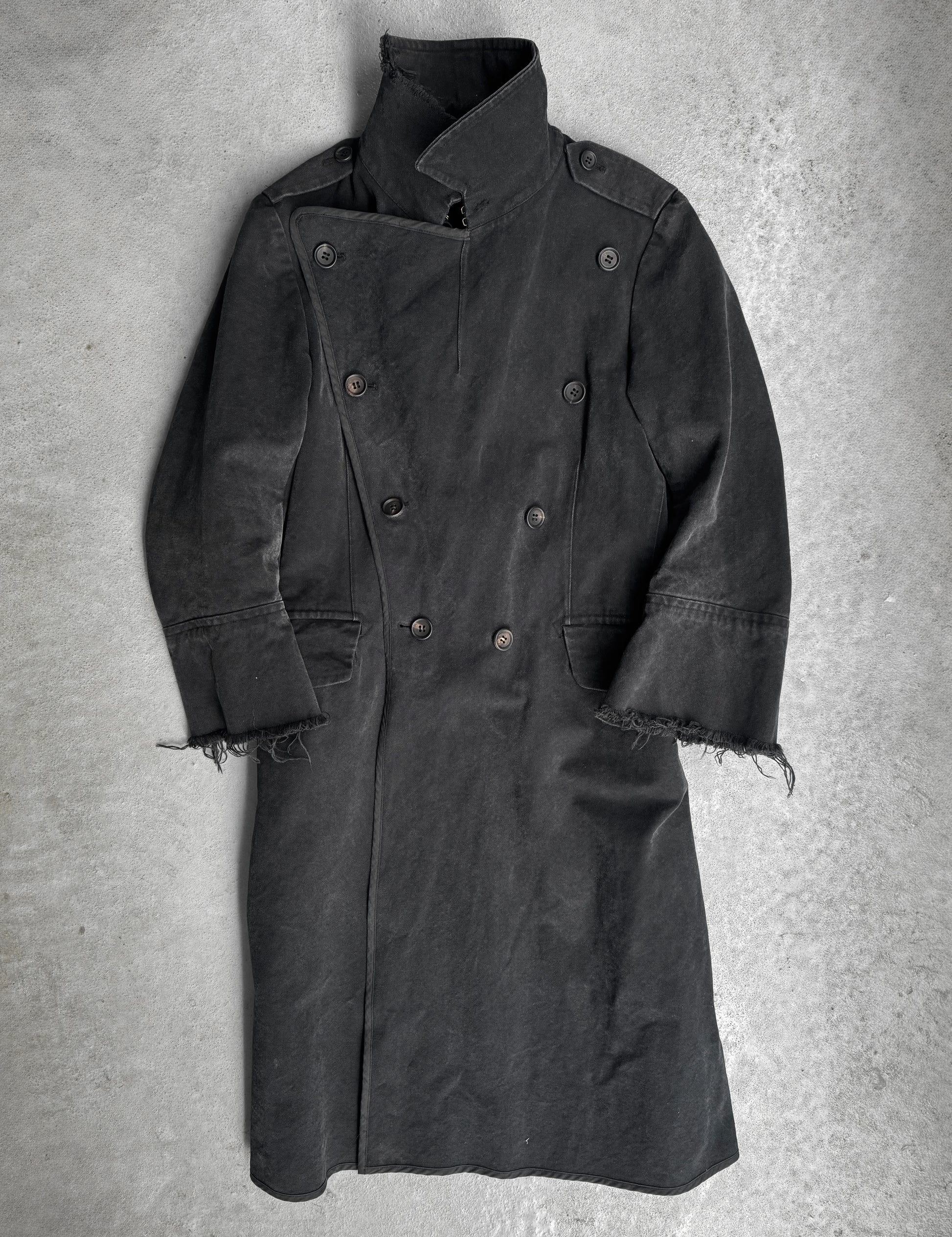 Y's Yohji Yamamoto SS03 Gothic Double Breasted Coat – DRIEW Y's Yohji Yamamoto SS03 Gothic Double Breasted Coat – DRIEW