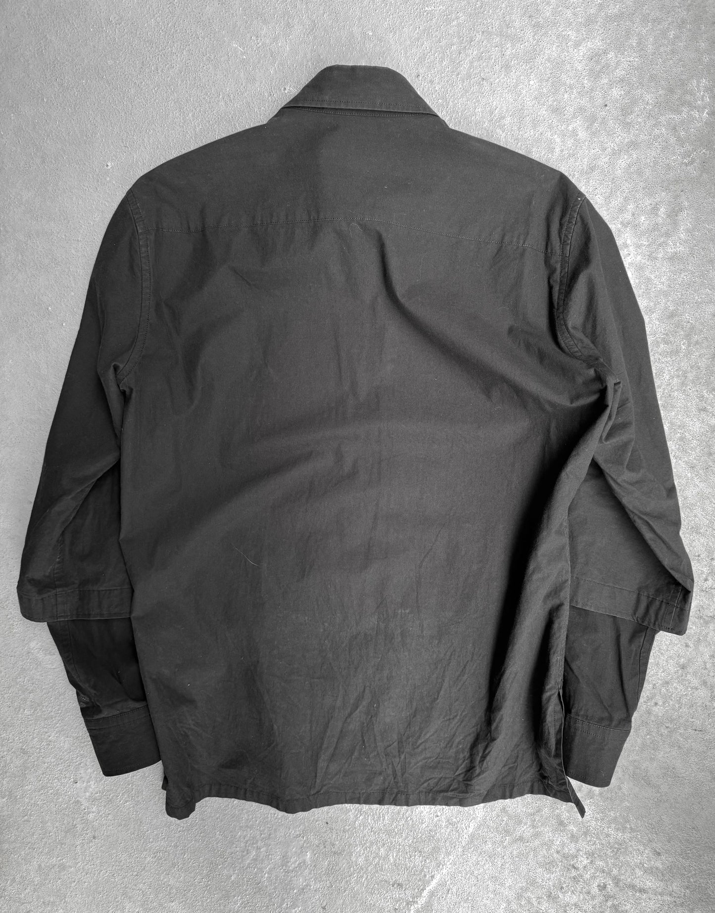 Yohji Yamamoto Pour Homme AW16 Double Layer Moleskin Shirt