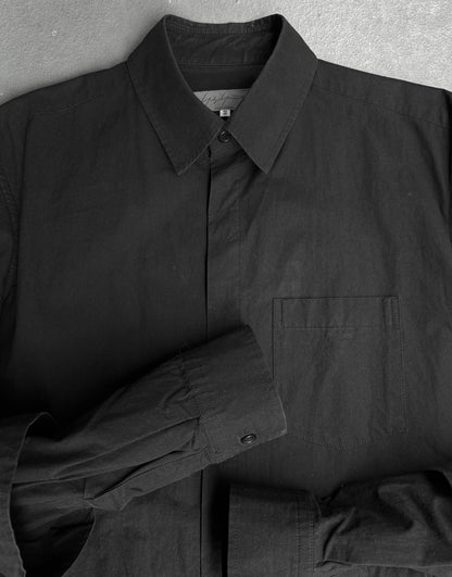 Yohji Yamamoto Pour Homme AW16 Double Layer Moleskin Shirt